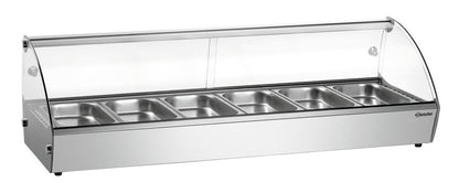 Heiße Aufsatzvitrine R6 6 x 1/3 GN | Bartscher 305059 - Bartscher