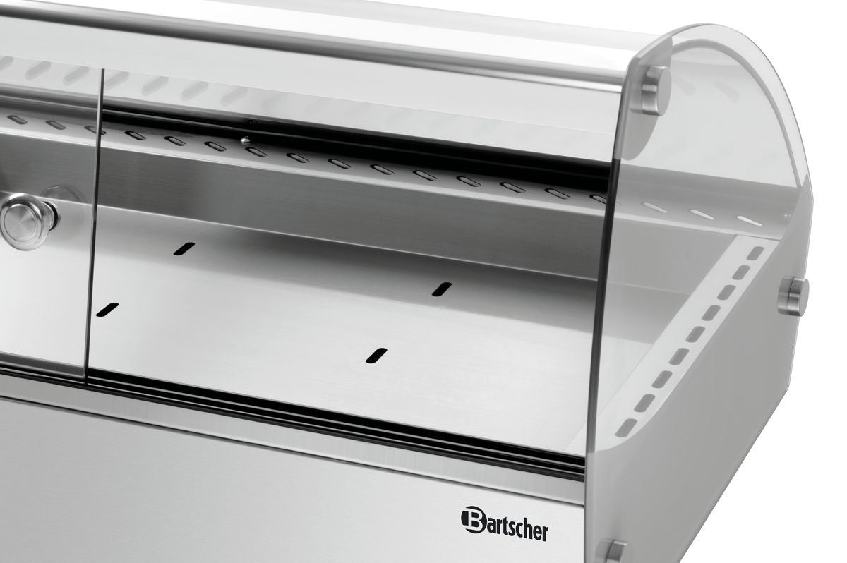 Heiße Aufsatzvitrine R6 6 x 1/3 GN | Bartscher 305059 - Bartscher