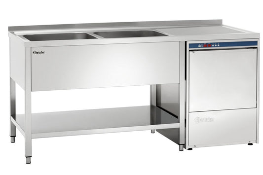 Spülcenter 700, B1800 2 Becken LI | Bartscher 306360 - Bartscher