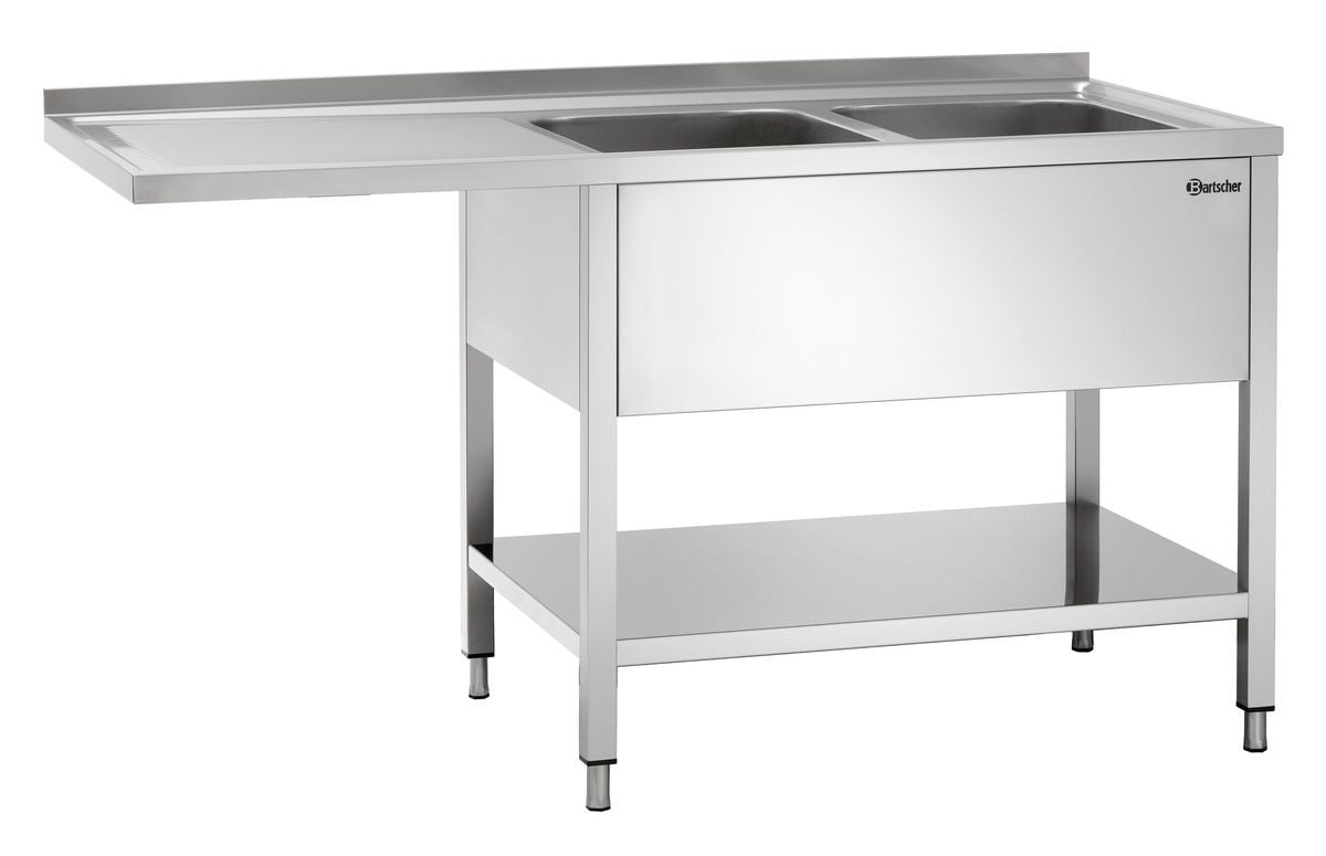 Spülcenter 700, B1600 2 Becken RE | Bartscher 306650 - Bartscher