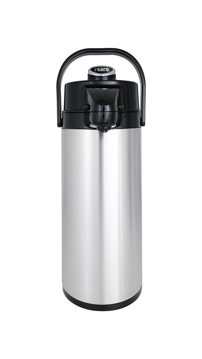 Edelstahl-Isolierpumpkanne (Innen Glas)