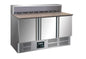 Pizzatisch, 3 Türen,  Modell GIANNI PS 903 | Saro 323-10051