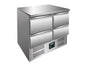 Kühltisch mit Schubladen,  Modell VIVIA S901 S/S TOP 4x 1/2 GN | Saro 323-1009