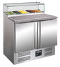 Pizzatisch mit Glasaufsatz PS 200 G