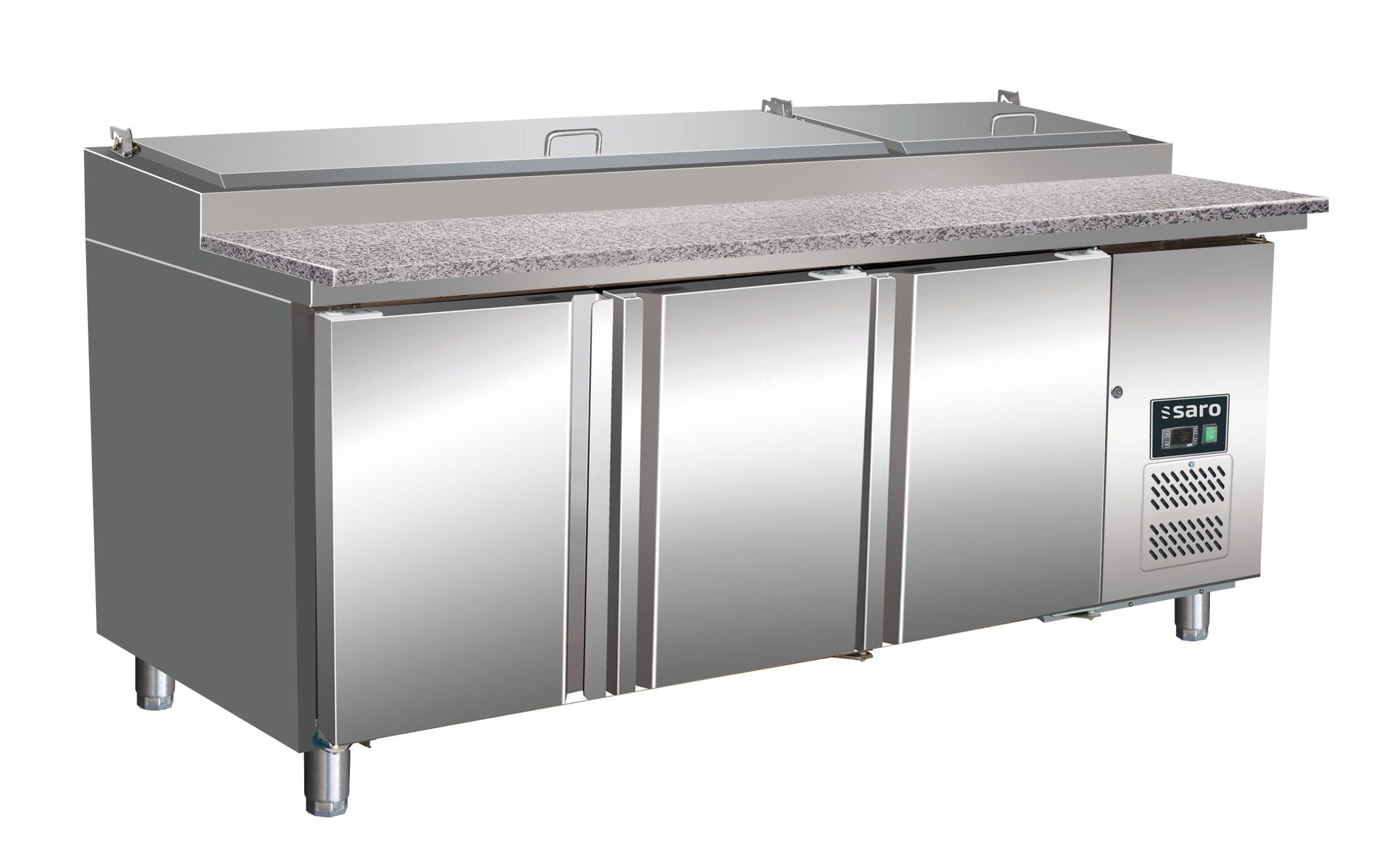 SARO Belegstation 1/3 GN mit Granitarbeitsplatte, Modell SH 2000