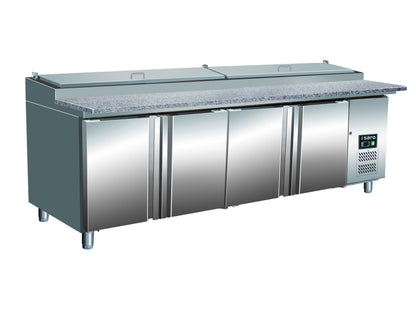 SARO Belegstation 1/3 GN mit Granitarbeitsplatte, Modell GN SH 2500