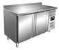 Kühltisch mit 2 Türen und Aufkantung,  Modell KYLIA 2200 TN | Saro 323-1170