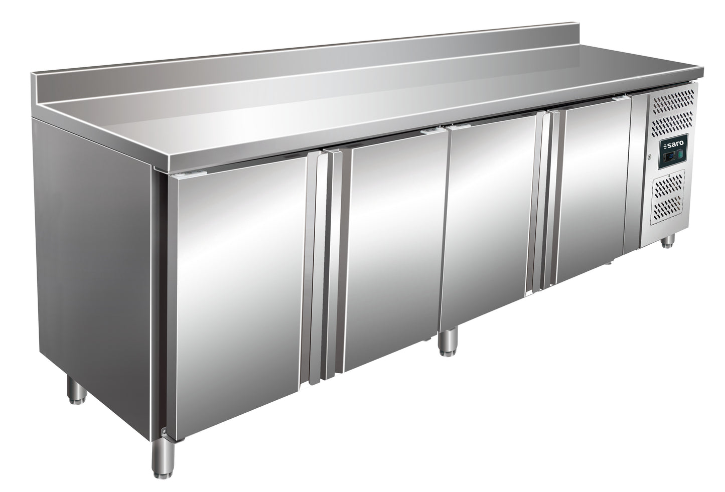 Kühltisch mit 4 Türen und Aufkantung,  Modell KYLIA 4200 TN | Saro 323-1172