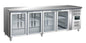 Kühltisch mit 4 Glastüren,  Modell GN 4100 TNG | Saro 323-3154