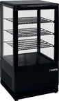 Mini-Umluftkühlvitrine 68 Liter,  Modell SC 70 schwarz | Saro 330-10051