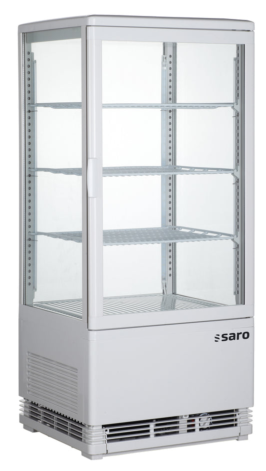 Kühlvitrine 78 Liter,  Modell SC 80 weiß | Saro 330-1007