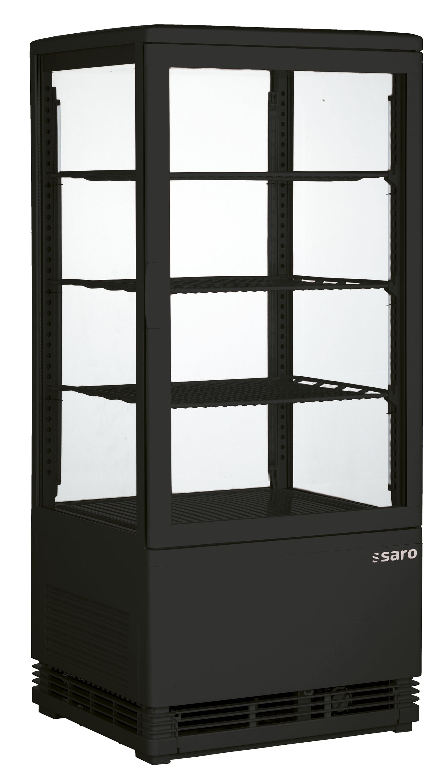 Kühlvitrine 78 Liter,  Modell SC 80 schwarz | Saro 330-1009