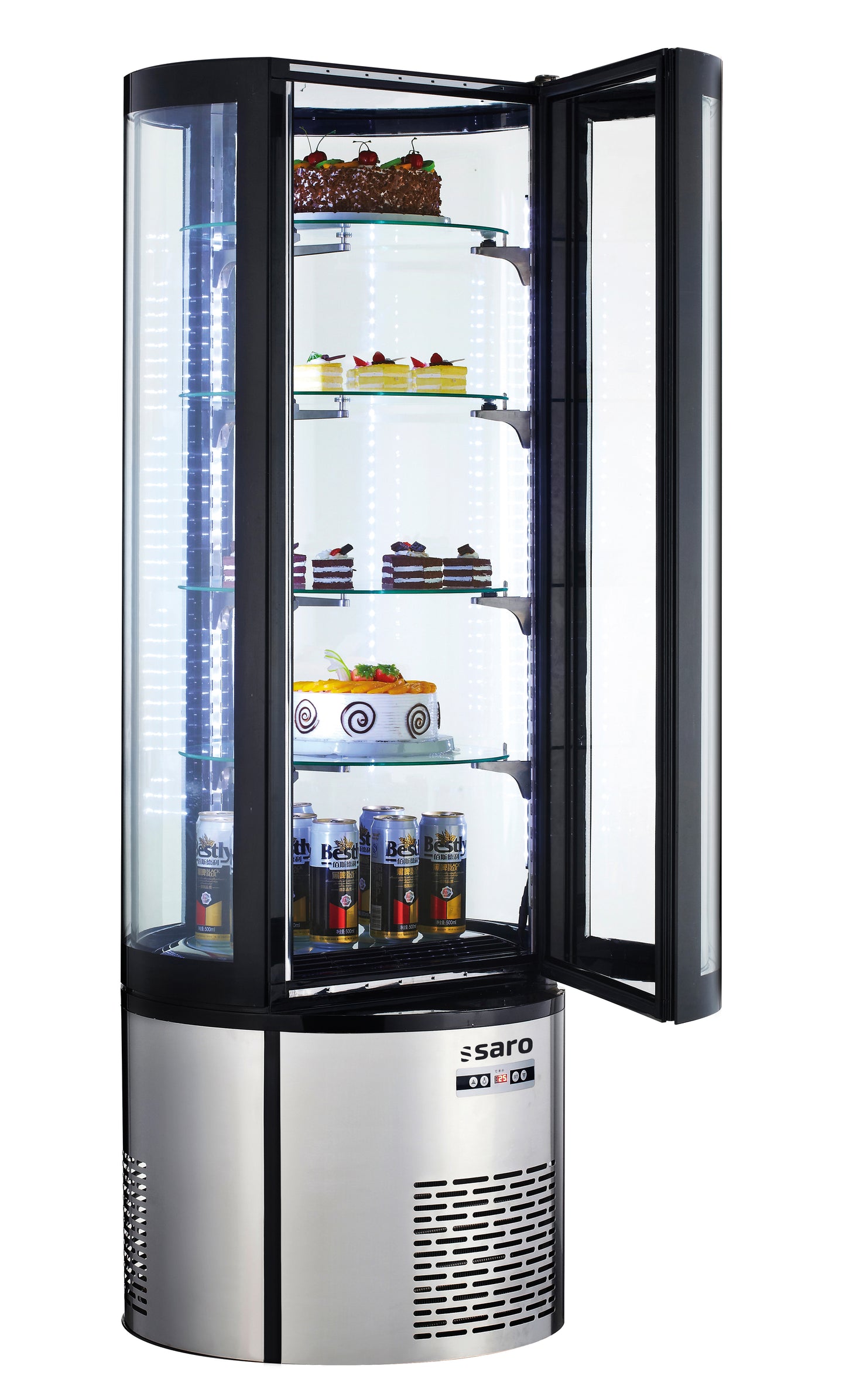 Kuchenvitrine 360 Liter,  Modell FRANZISKA | Saro 330-1127
