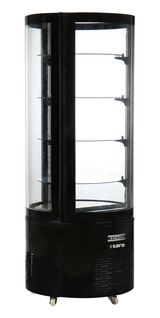 Kuchenvitrine - schwarz  Modell ALESSIA | Saro 330-1128