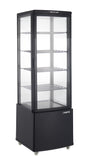 Kühlvitrine, schwarz  Modell PHIL AV | Saro 330-3036