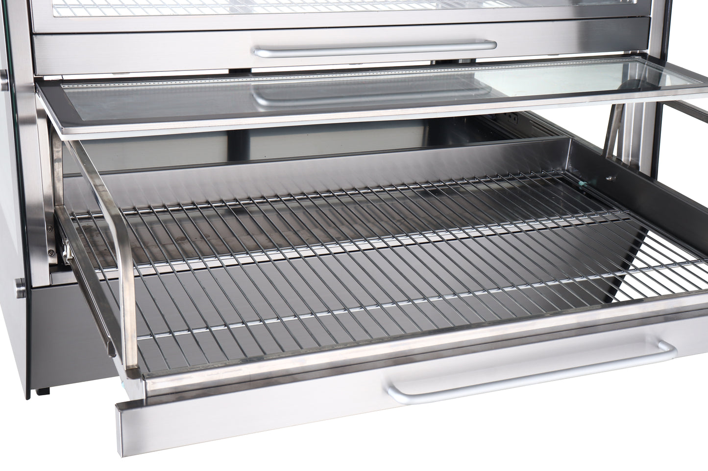 Countertop Warmhaltevitrine Self Service - Seitenansicht