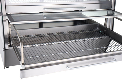 Countertop Warmhaltevitrine Self Service - Seitenansicht