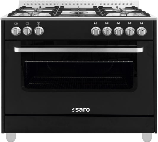 Multifunktionsherd Gas/Elektro  Modell TS95C61LNE schwarz | Saro 331-1155