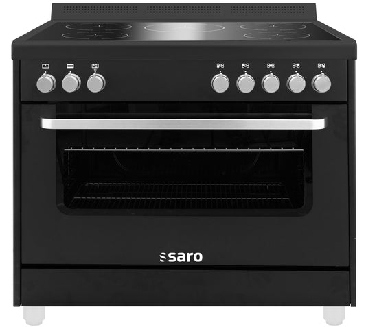 Induktionsherd +Elektrobackofen  Modell TS95IND61N schwarz | Saro 331-1205