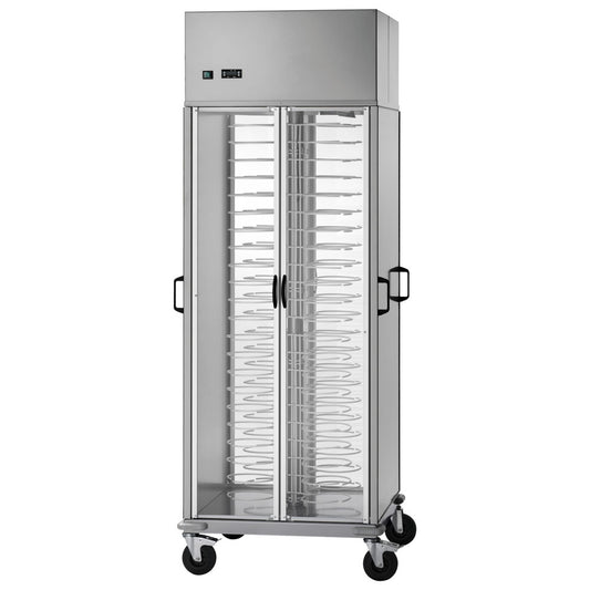 Tellertransportwagen gekühlt, +8/+12°C, 88x ø 180÷230 mm — Virtus 3370P84F