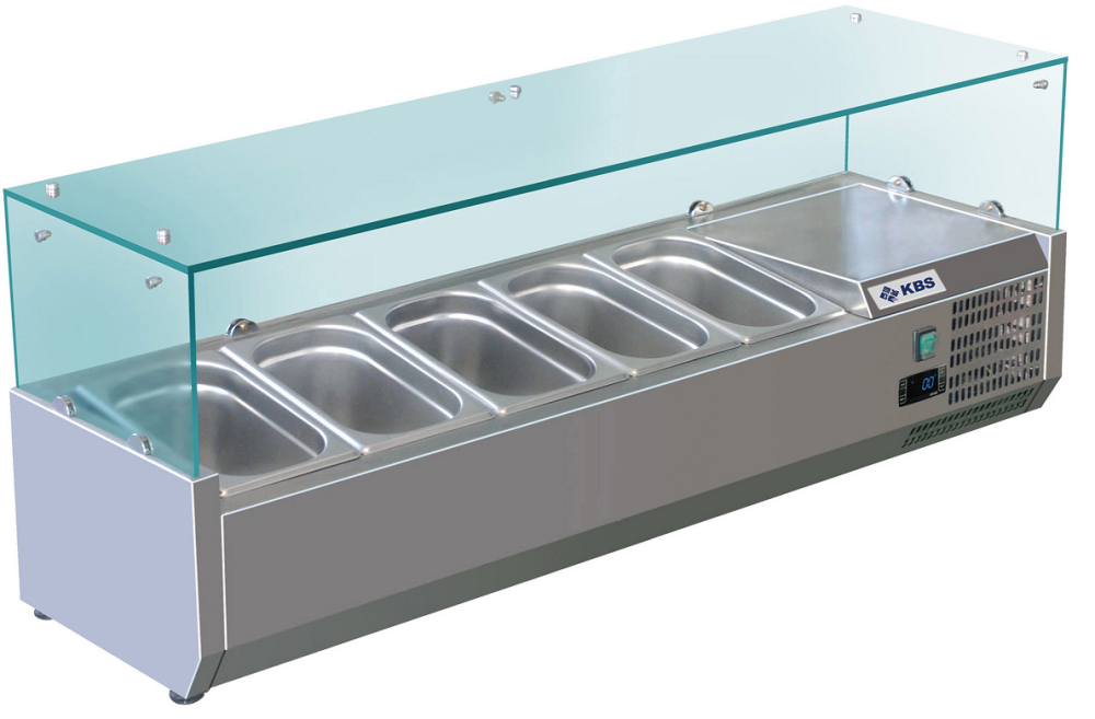 Kühlaufsatz RX1400 (Glas) | KBS 340141 - KBS Gastrotechnik