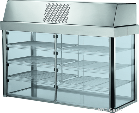 Aufsatz Kühlvitrine Kühlplatte C-AKV 1100 SB | KBS 346131 - KBS Gastrotechnik