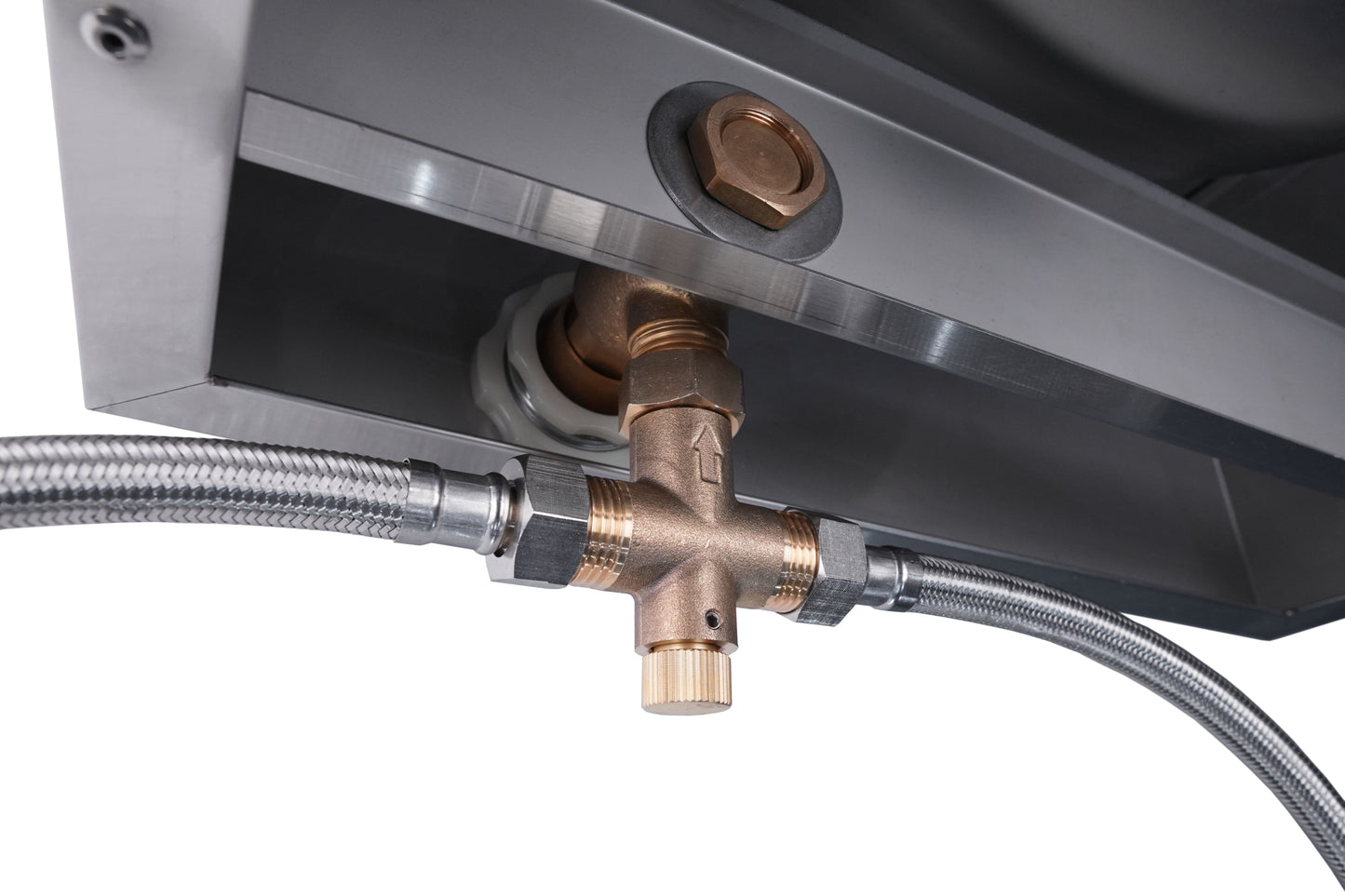 Handwaschbecken mit Kniebedienung  Modell JUSTIN | Saro 353-1007 - Ansicht 3 | Saro