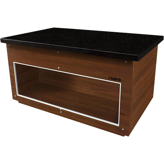 Neutrales Element B 1600 mm, Farbe WALNUSS | Saro 366-2510