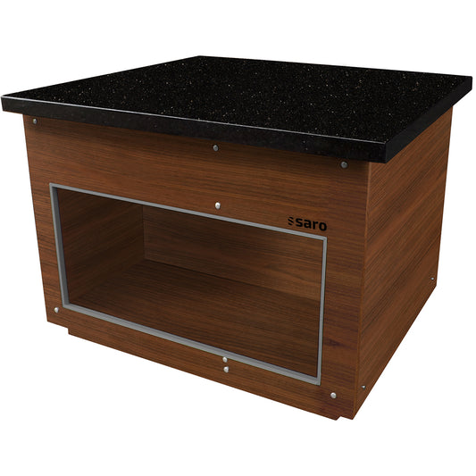 Neutrales Element B 1000 mm, Farbe WALNUSS | Saro 366-2515
