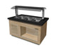Heißes Buffet für 3x 1/1 GN,  Modell Premium Line SB-H130 OAK | Saro 366-2600 | Saro