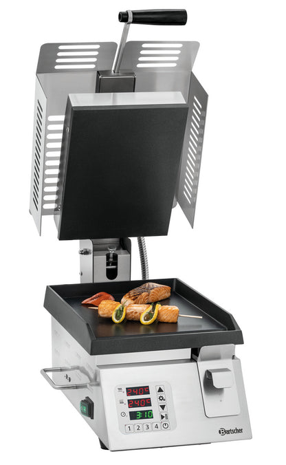 Kontaktgrill DT 2000 1G | Bartscher 370211 - Bartscher