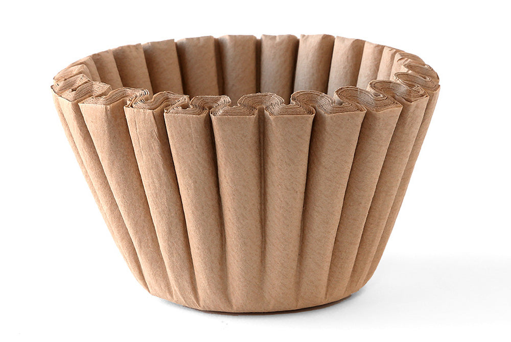 Korbfilterpapier für Kaffeemaschinen, ungebleicht | Saro 39-1005