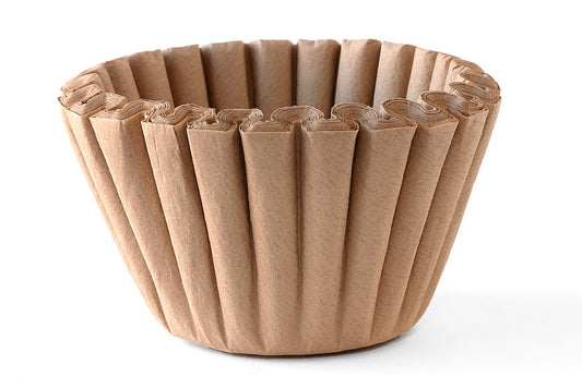 Korbfilterpapier für Kaffeemaschinen, ungebleicht | Saro 39-1005 - Saro