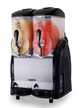 Slush ice machine 2 x 12 litres Model NOYA 2 | Saro 398-1065 - Saro