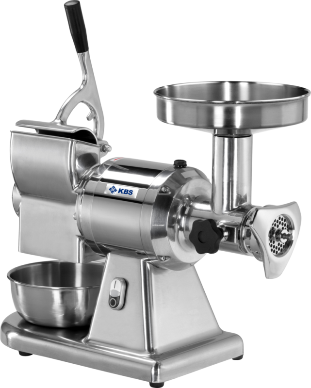 Fleischwolf-Hartkäsereibe-Brotreibe 160kg/100kg/40kg | KBS 40400004 - KBS Gastrotechnik
