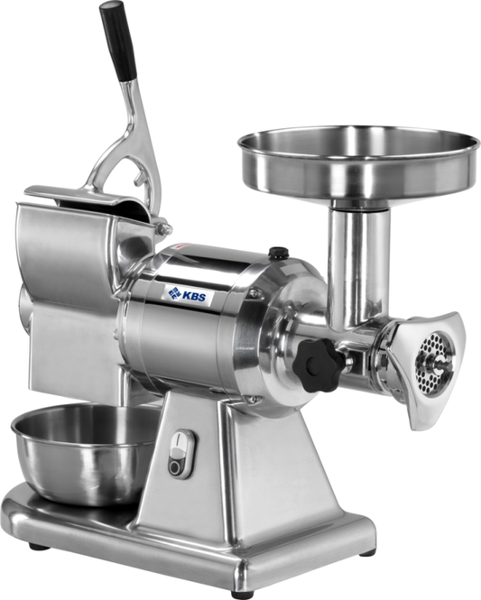 Fleischwolf-Hartkäsereibe-Brotreibe 160kg/100kg/40kg | KBS 40400004 - KBS Gastrotechnik
