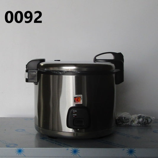 Elektro-Reiskocher in Edelstahl, 19 Liter - BESCHÄDIGT — Virtus 4054BE