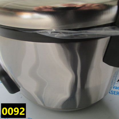 Elektro-Reiskocher in Edelstahl, 19 Liter - BESCHÄDIGT — Virtus 4054BE (Ansicht 2)