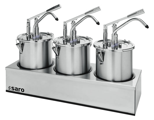 Saucenspender  Modell PD-003 3 x 5 ltr | Saro 421-1007