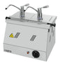 Bainmarie 2X1/6 GN 200 mit Dispenser  Modell BM-0216