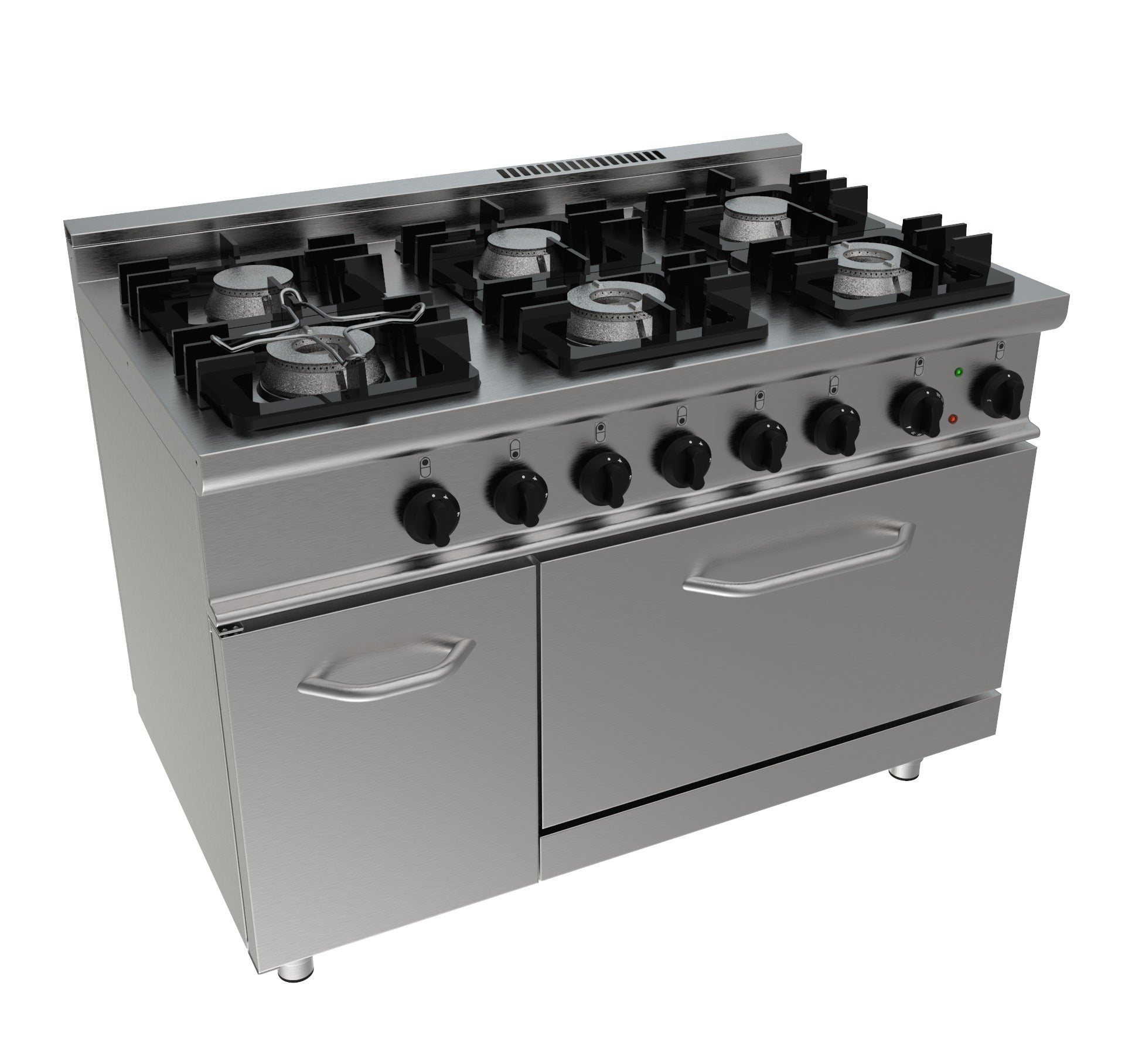 Gasherd mit Elektrobackofen  Modell E7/KUPG6LE | Saro 423-1045 | Saro