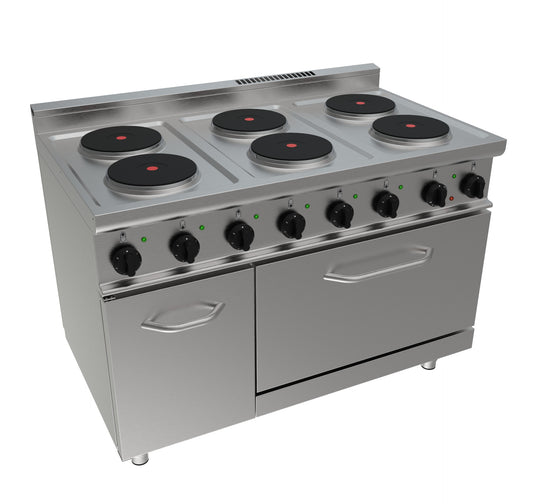 Elektroherd mit Elektrobackofen  Modell E7/CUET6LE | Saro 423-1085 | Saro