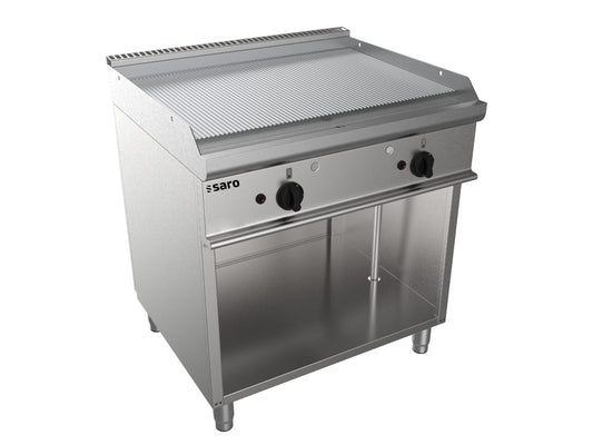 Gas-Griddleplatte mit offenem Unterbau,  Modell E7/KTG2BAR | Saro 423-1200 | Saro