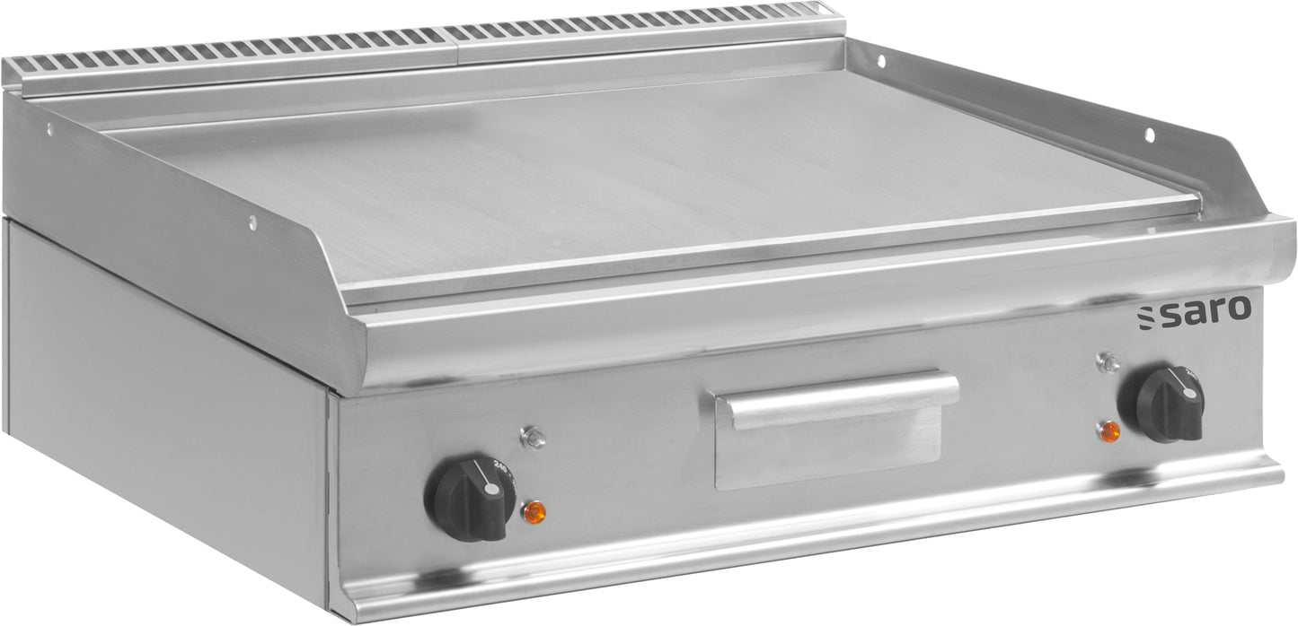 Elektro-Griddleplatte  Tischmodell E7/KTE2BBL | Saro 423-1220 | Saro