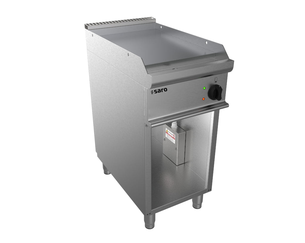 Elektro-Griddleplatte mit offenem Unterbau,  Modell E7/KTE1BAL | Saro 423-1235 | Saro