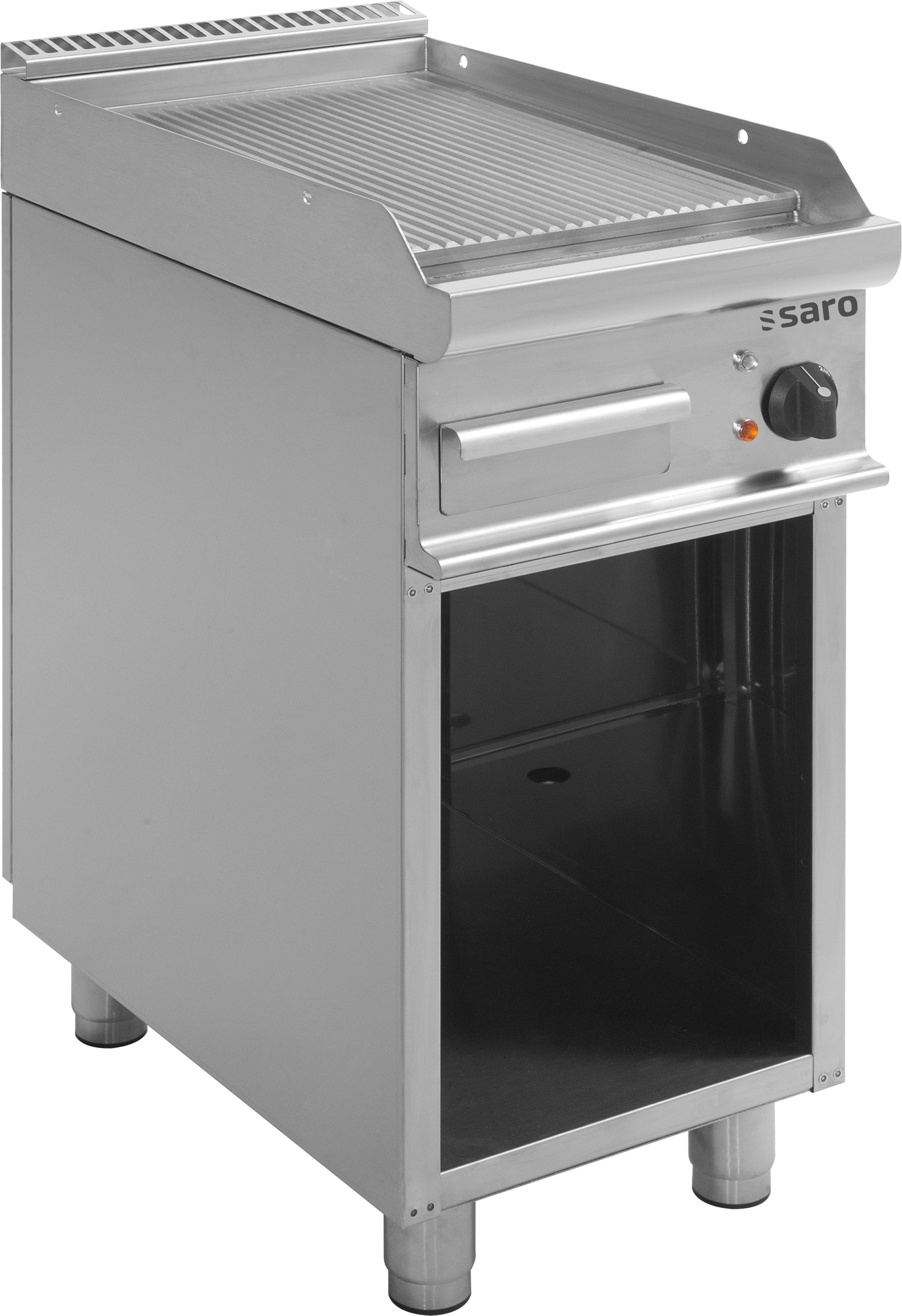 Elektro-Griddleplatte mit offenem Unterbau,  Modell E7/KTE1BAR | Saro 423-1240 | Saro