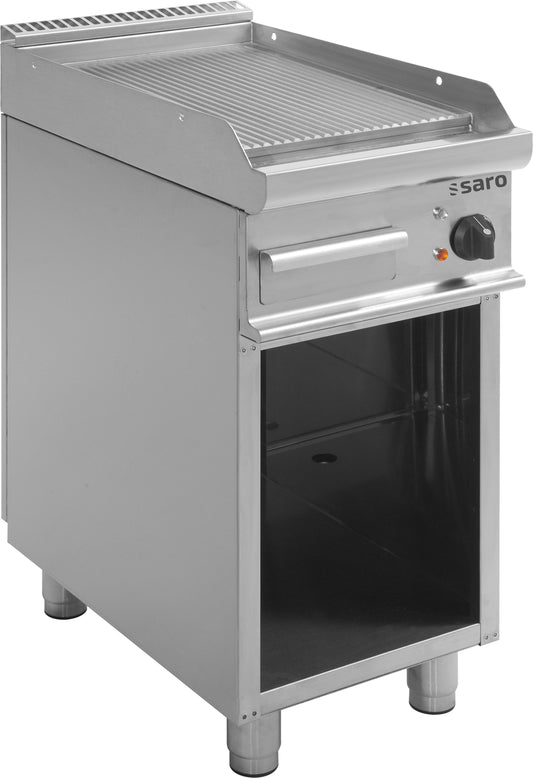 Elektro-Griddleplatte mit offenem Unterbau,  Modell E7/KTE1BAR | Saro 423-1240 | Saro
