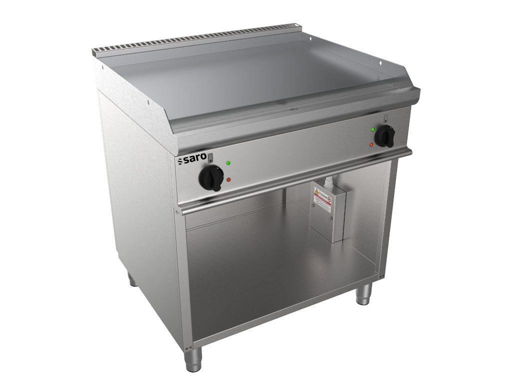 Elektro-Griddleplatte mit offenem Unterbau,  Modell E7/KTE2BAL | Saro 423-1245 | Saro