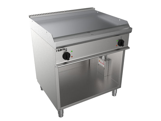 Elektro-Griddleplatte mit offenem Unterbau,  Modell E7/KTE2BAL | Saro 423-1245 | Saro