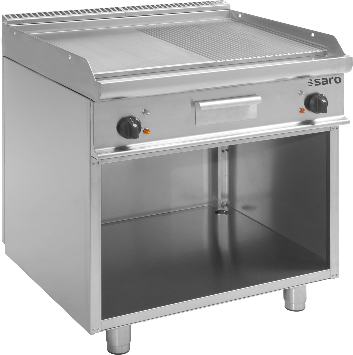 Elektro-Griddleplatte mit offenem Unterbau,  Modell E7/KTE2BAM | Saro 423-1255 | Saro